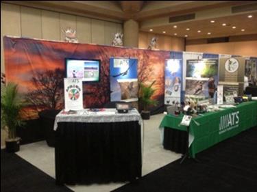 View of the ATS booth at the ICCB Conference.